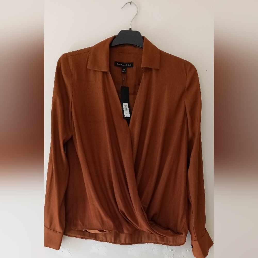 Banana Republic Wrap Shirt